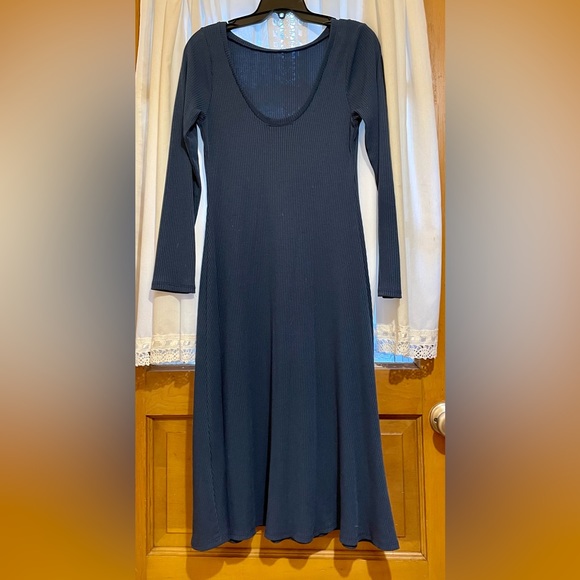 ModCloth Sweet Simplicity Dress Blue L NWOT - Picture 2 of 3
